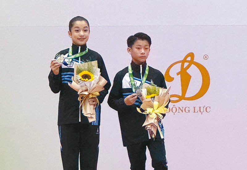 Congrats on great results in 9th Aerobic Gymnastics Asian Championships