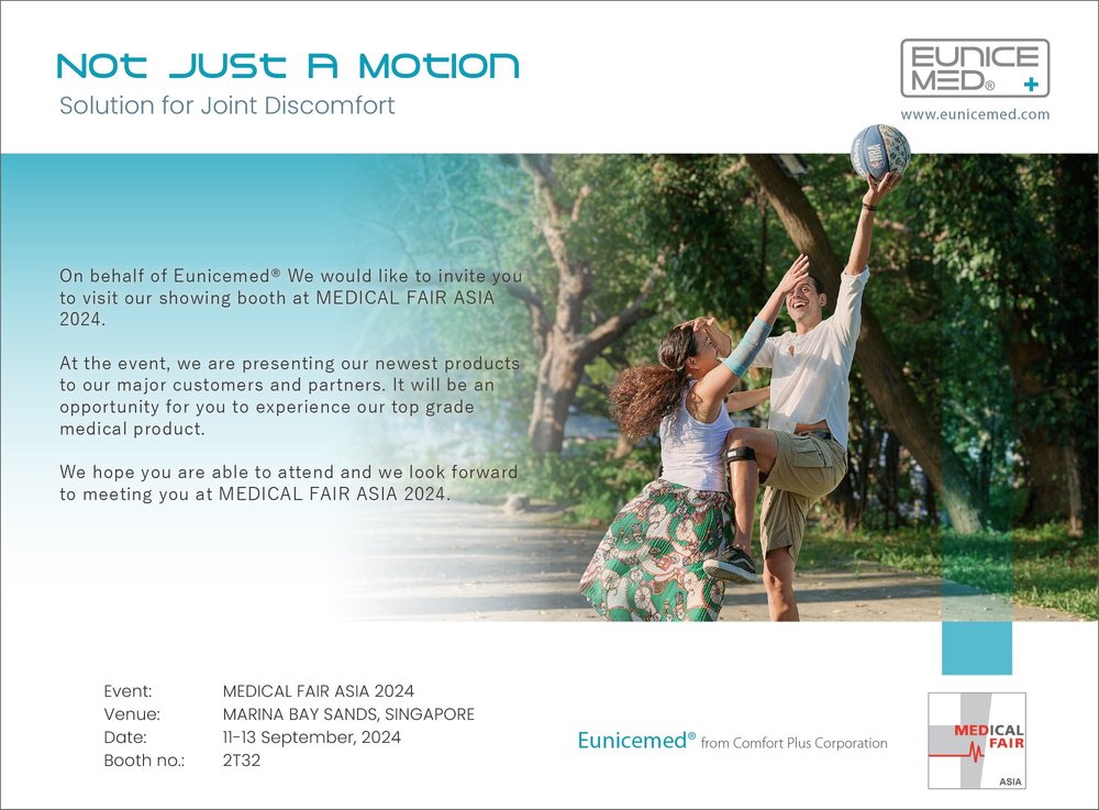 We sincerely invite you to visit our booth at Medical Fair Asia 2024